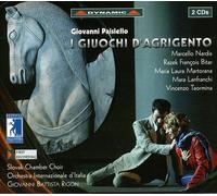 Audio Cd Giovanni Paisiello - I Giuochi Di Agrigento (2 Cd)