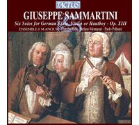 vi Solo Per Flauto, Violino - Giuseppe Sammartini (Audio Cd)