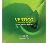 Audio Cd Giuseppe Tartini - Vertigo, The Last Violin Sonatas
