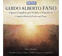 Complete Works Volin And Piano - Guido Alberto Fano (Audio Cd)