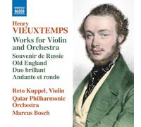 Henry Vieuxtemps – Opere per violino e orchestra – CD – NAXOS