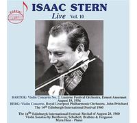Audio Cd Isaac Stern: Live, Vol. 10 - Bartok , Berg (2 Cd)