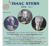 Audio Cd Isaac Stern: Live, Vol. 3 (2 Cd)