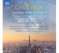 Jacques Casterede Jacques Castérède: Complete Works for Flute - Volume 2 (CD)