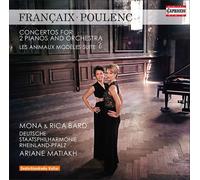 Audio Cd Jean Francaix / Francis Poulenc - Concertos for 2 Pianos And Orchestra