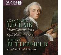 Audio Cd Jean-Marie Leclair - Violin Concertos Vol. 1 - Op. 7 Nos. 1,4,5 & 6
