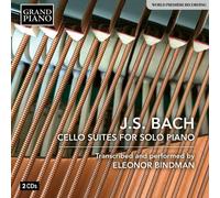 Johann Sebastian Bach J. S. Bach: Cello Suite for Solo Piano (CD) Album