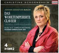 The Well-Tempered Clavier Books I & II (4 Cd) - Johann Sebastian Bach (Audio Cd)