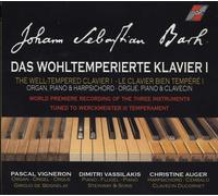 The Well-Tempered Clavier I (2 Cd) - Johann Sebastian Bach (Audio Cd)