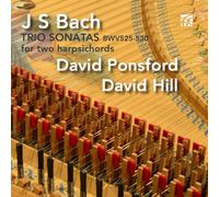 Johann Sebastian Bac J.S. Bach: Trio Sonatas BWV525-530 for Two Harpsichord (CD)