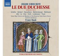 7215439 Audio Cd Johann Simon Mayr - Le Due Duchesse (2 Cd)