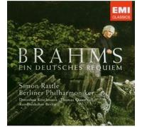 Sir Simon Rattle, Röschmann, Quasthoff, Berliner Philharmoniker – Ein Deutsches Requiem Op.45 – CD