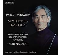 Audio Cd Johannes Brahms - Symphonies Nos. 1 & 2 (2 Cd)
