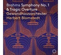 Johannes Brahms Brahms: Symphony No. 1 & Tragic Overture (CD) Album Digipak