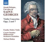 Audio Cd Joseph Bologne,Chevalier De Saint-Georges - Violin Concertos, Opp. 2 &