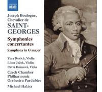 Audio Cd Joseph Boulogne Chevalier De Saint-Georges - Symphonies Concertantes, S