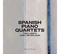 Audio Cd Josu De/Trio Lirico Solaun - Spanische Klavierquartette