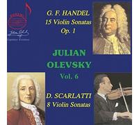 Audio Cd Julian Olevsky: Volume 6 - Handel & Scarlatti Violin Sonatas (3 Cd)