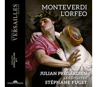 Audio Cd Julian Pregardien / Stephane Fuget / Les Epopees - Monteverdi: L'orfeo