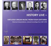 Audio Cd Karl-Jurgen Kemmelmeyer - History Live: Virtuoso Organ Music From Four