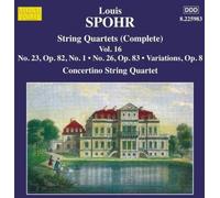 Louis Spohr Louis Spohr: String Quartets - Volume 16 (CD) Album