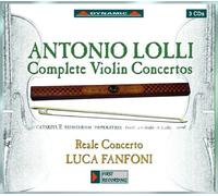 Audio Cd Luca Fanfoni / Reale Concerto - Complete Violin Concertos (3 Cd)