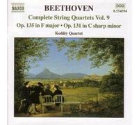 Audio Cd Ludwig Van Beethoven - Complete String Quartets Vol.9: Op.131, Op.135