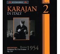 Audio Cd Ludwig Van Beethoven - Karajan In Italy Vol.2 Roma 1954