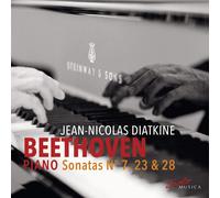 Audio Cd Ludwig Van Beethoven - Piano Sonatas Nos. 7, 23 & 28