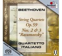 Audio Cd Ludwig Van Beethoven - Quartetto Italiano - Quartetti Per Archi Op.59 N