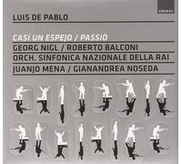 Audio Cd Luis De Pablo - Casi Un Espejo/Passio