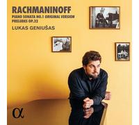 RACHMANINOFF: PIANO SONATA NO. 1 ( ORIGINAL VERSION) & PRELUDES O
