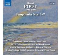 7215439 Audio Cd Marcel Poot - Symphonies Nos. 1-7 (2 Cd)