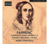 Audio Cd Maria Stratigou: Louise Farrenc - Complete Piano Works Vol. 5
