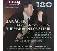Audio Cd Marie Collier: Leos Janacek - The Makropulos Affair. The Diary Of One W