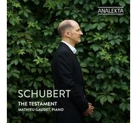 Audio Cd Mathieu Gaudet: Franz Schubert - Das Testament