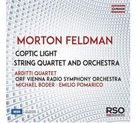 Coptic Light, String Quartet And Orchestra - Morton Feldman (Audio Cd)