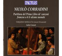 Audio Cd Nicolo' Corradini - Partitura Del 1O Libro