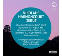 Wolfgang Amadeus Mozart Nikolaus Harnoncourt: Debut (CD) Box Set