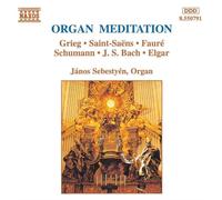 Janos Sebestyen ORGAN MEDITATION - Various Composers (CD) Album