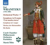 Audio Cd Paul Wranitzky - Orchestral Works, Vol. 7