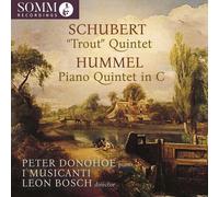 Audio Cd Peter Donohoe: Schubert & Hummel - Piano Quintets