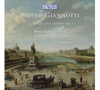 Pietro Giannotti Pietro Giannotti: 12 Sonate Per Violino, Op. 1 (CD) Album