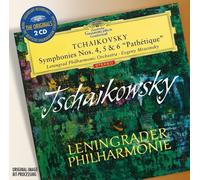 Pyotr Il'yich Tchaikovsky Symphonies Nos. 4 - 6 (Mravinsky, Leningrad Po) (CD)