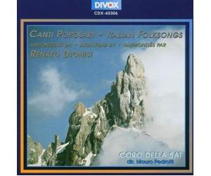 Audio Cd Renato Dionisi - Canti Popolari / Italian Folksongs