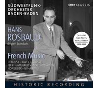 Audio Cd Rosbaud/Haas/Sudwestfunk-Orchester Baden-Baden - Hans Rosbaud Dirigiert