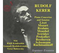 Johannes Brahms Rudolf Kerer: Piano Concertos and Sonatas (CD) Box Set