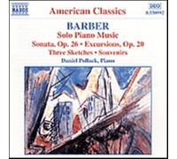 Solo Piano Works - Samuel Barber (Audio Cd)