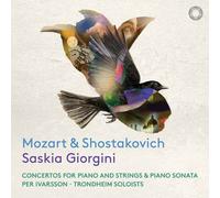 Audio Cd Saskia Giorgini: Wolfgang Amadeus Mozart / Dmitij Shostakovich - Concer