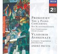 Sergei Prokofiev THE 5 PIANO CONCERTOS (CD) Album